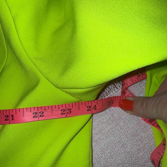 Eloquii Women’s Bright Green Single Breasted One Button Blazer, sz 16 - Picture 10 of 10